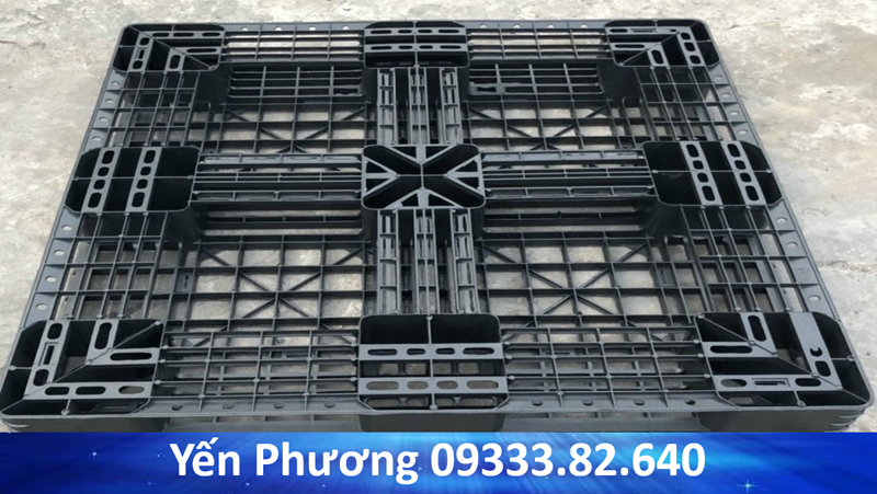 Pallet Nhựa Mới 1100x1100x125mm