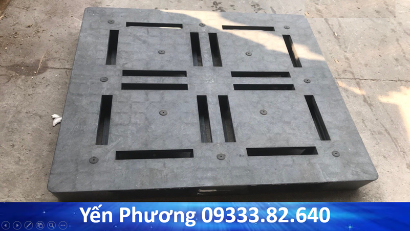 Pallet Nhựa Mới 1100x1100x140mm