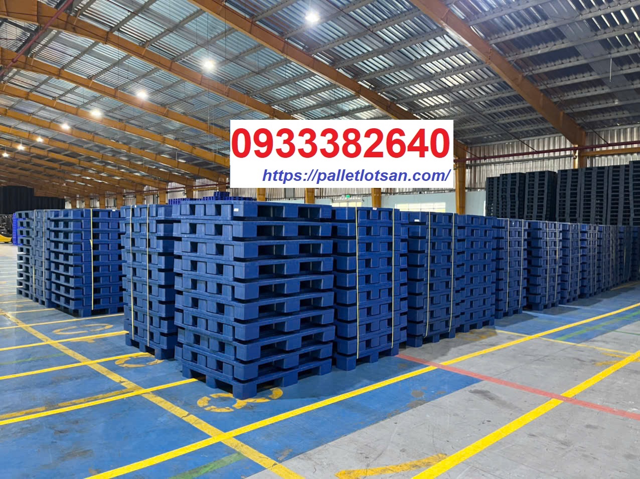 Pallet nhựa KCN Giang Điền và những lưu ý khi mua cho khách hàng