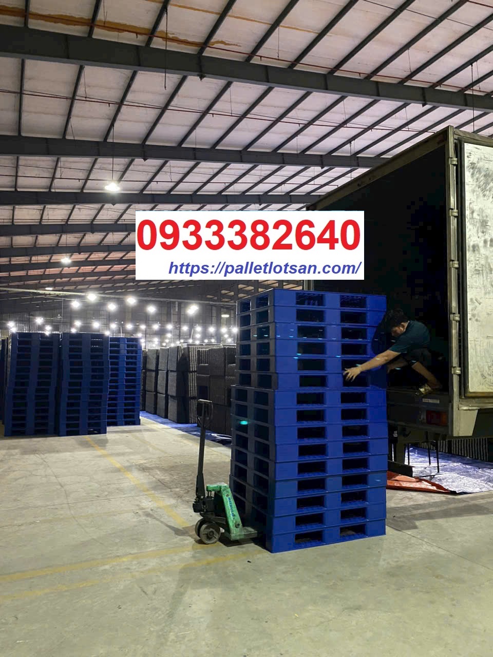 Pallet nhựa KCN Hòa Phú Đắk Lắk - giá tốt bền bỉ với thời gian