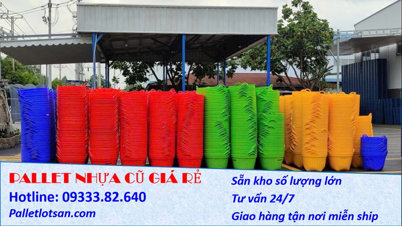 Pallet Nhựa Long Thành Thanh Lý Xả Hàng