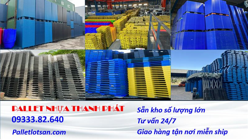 Pallet Nhựa Bình Thuận Giảm Mạnh Trong Tháng 6 Này