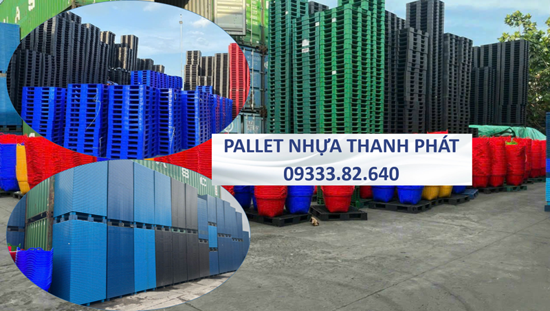 Pallet Nhựa Mới và Cũ Tại KCN Becamex Bàu Bàng Giá Tốt Nhất Tại Bình Dương