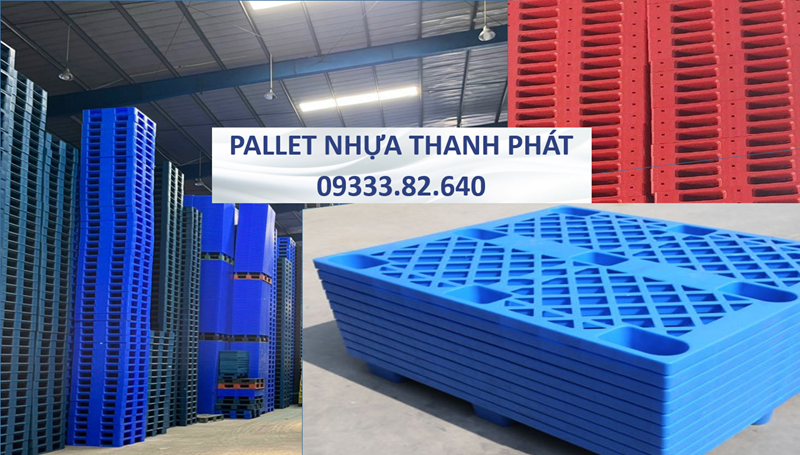 Pallet nhựa Thanh Phát giá tốt nhất KCN Tân Thuận Quận 7