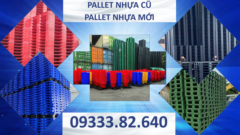 Tư vấn và báo giá Pallet Nhựa Mới và Pallet Nhựa Cũ tại KCN Long Đức, Trà Vinh