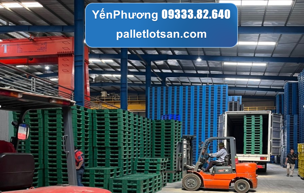 Pallet nhựa  Phú Mỹ Cung Cấp Pallet Nhựa Tốt Nhất Tại Bà Rịa Vũng Tàu